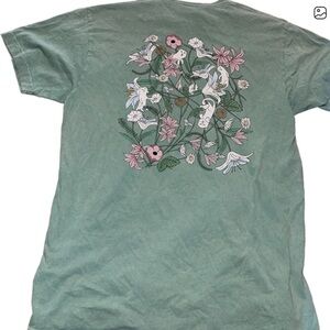 RIPNDIP Nermal flower tee mineral wash XL NWT